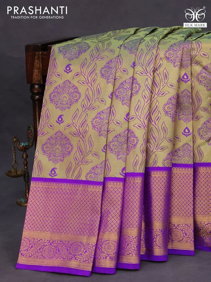 Kanchipuram Silk Saree - PSK1006