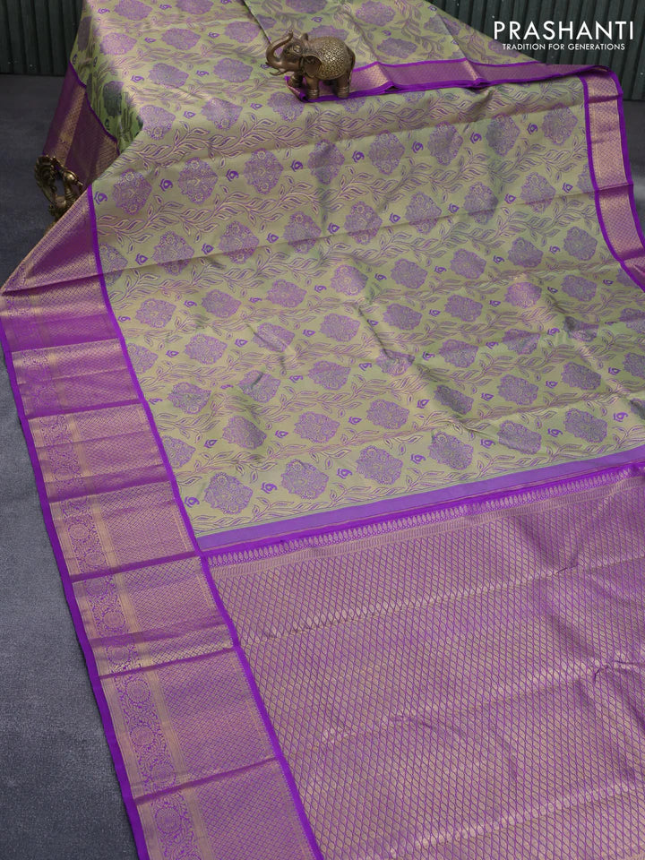 Kanchipuram Silk Saree - PSK1006