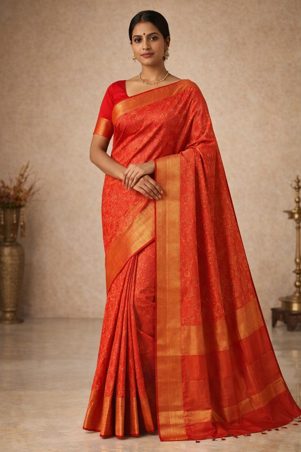 Kanchi Pure Contrast Border - KPCB005