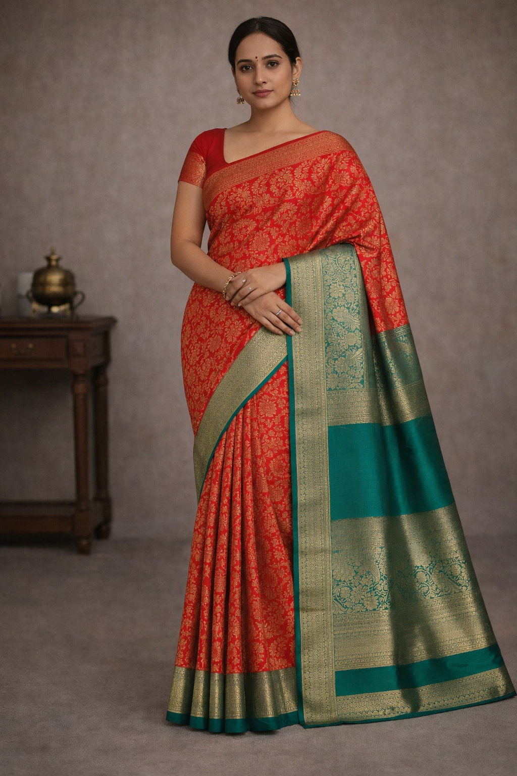 Kanchi Pure Contrast Border - KPCB001