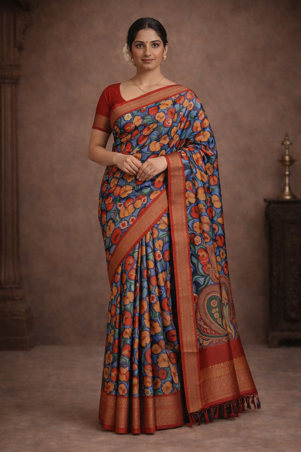 Kanchi Pen Kalamkari - KPK003