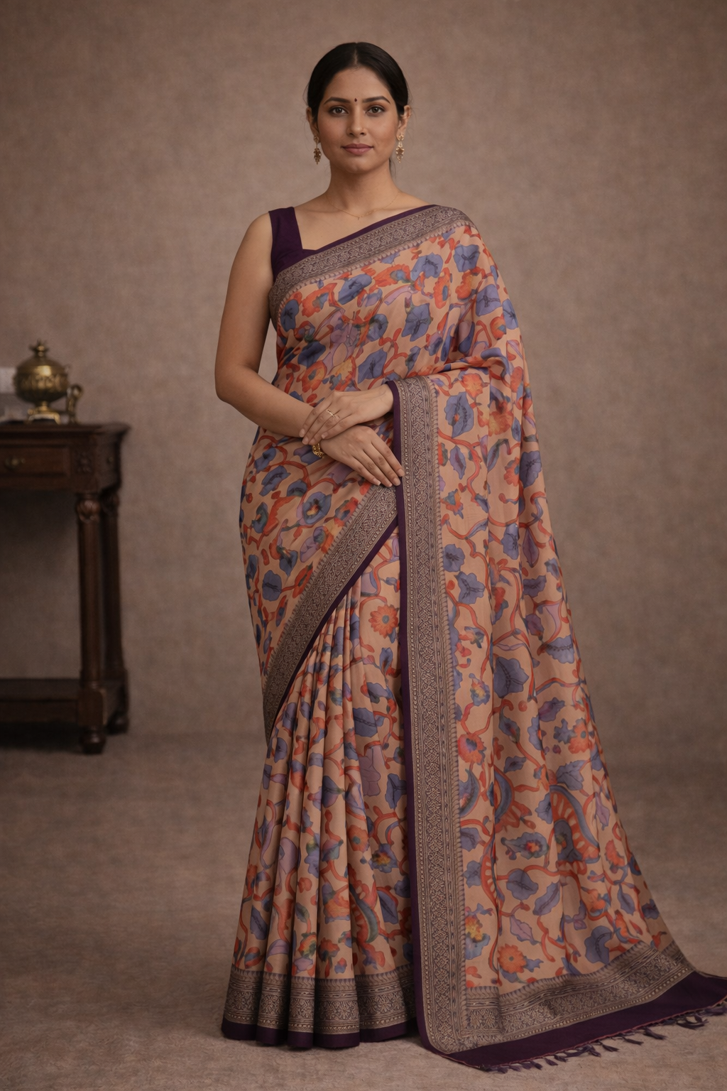 Kanchi Pen Kalamkari - KPK006