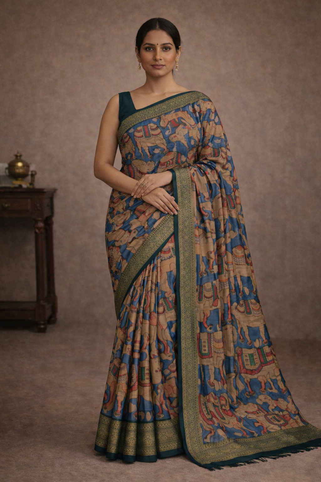 Kanchi Pen Kalamkari - KPK007