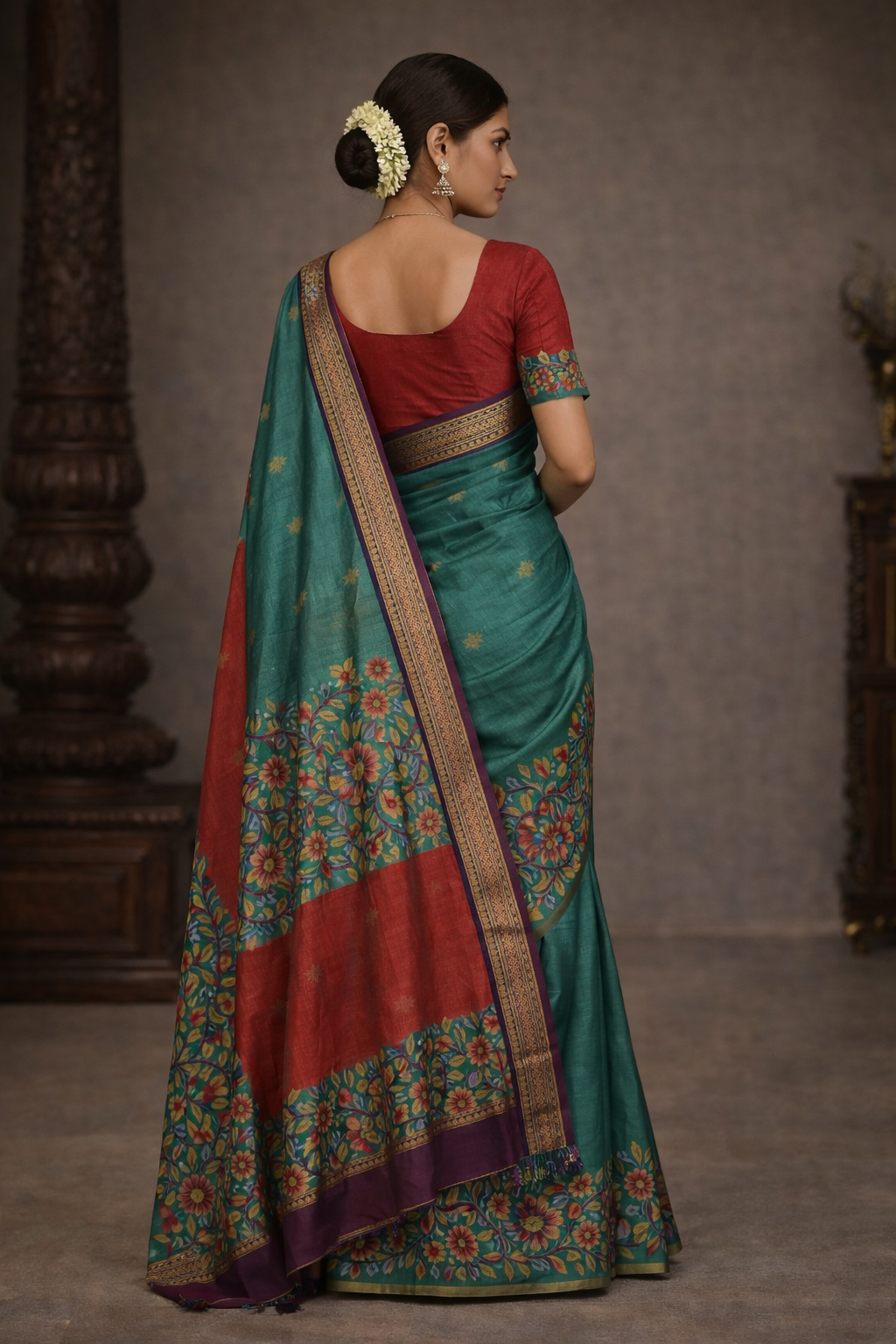 Tusser Pen Kalamkari - TPK001