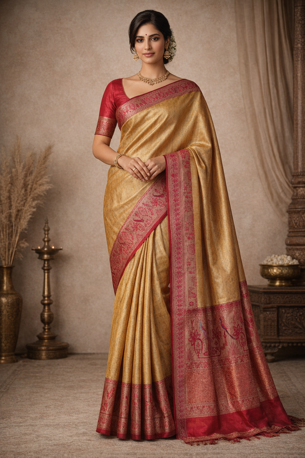 Kanchi Bridal Pattu - PSKBP06