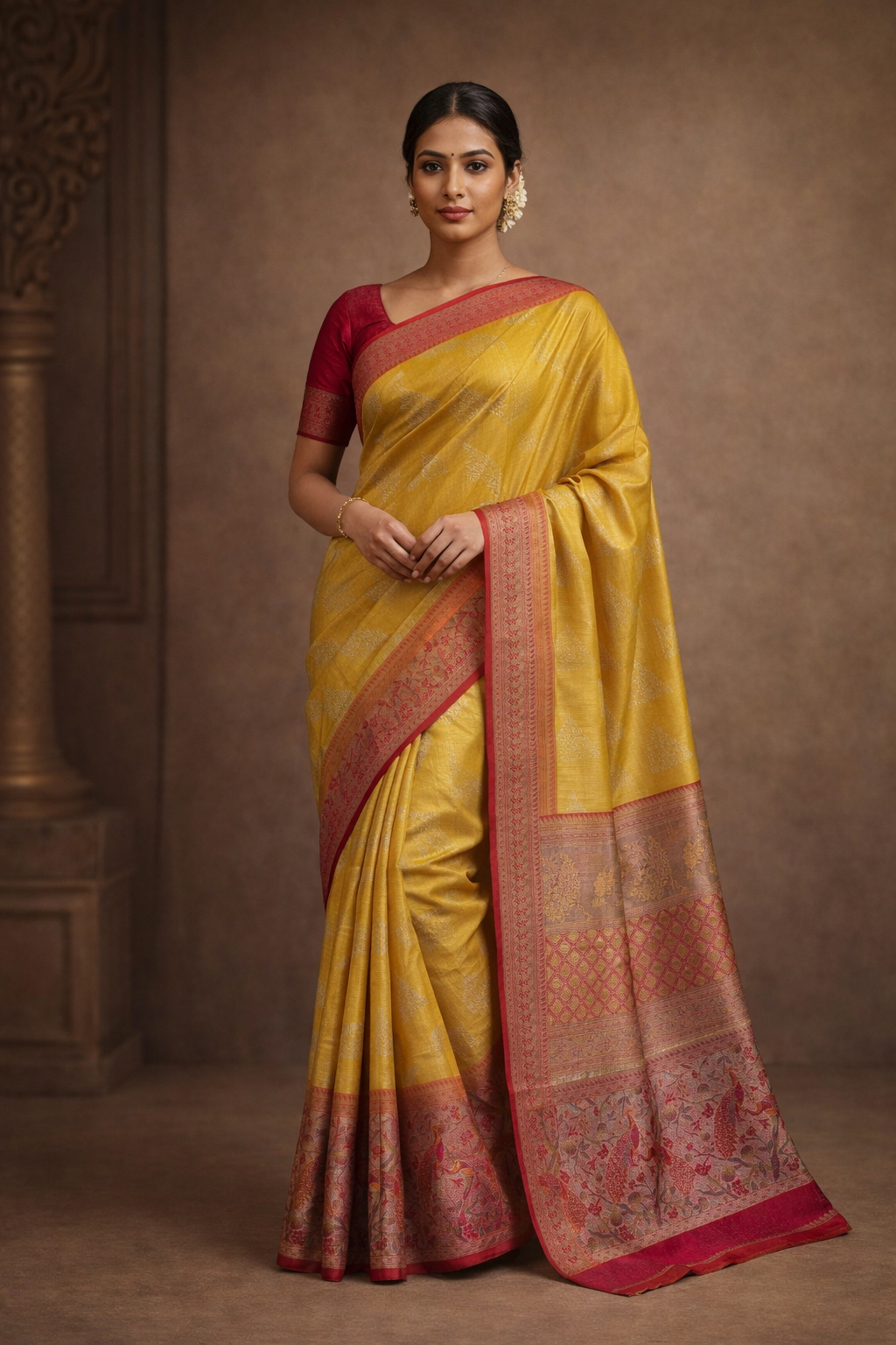 Kanchi Bridal Pattu - PSKBP10