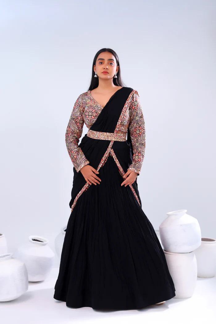 1 MINUTE FANCY SAREE-FA4114