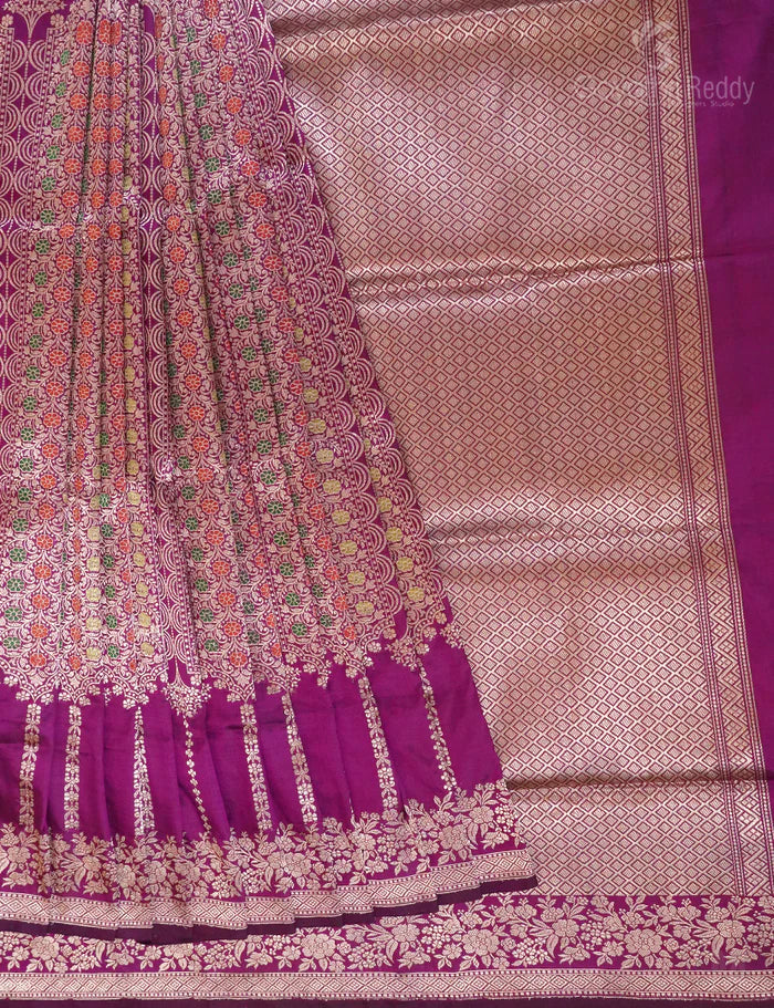 PURE BANARAS KATAN MEENAKARI-BP1051